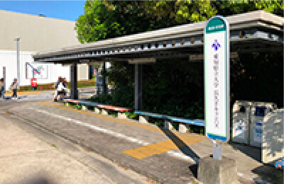 愛知県立大学長久手キャンパスバス停付近